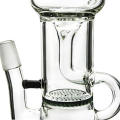 Bent Neck Hookah Glas Rauchende Wasserpfeifen mit Klein Recycler (ES-GB-342)